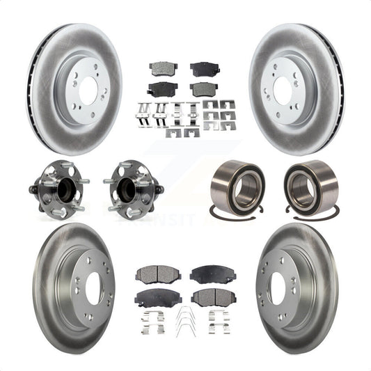 [Avant + Arrière] Kit de Roulement de roue pour 2013-2015 Acura ILX 2.4L KBB-107880 par Transit Auto