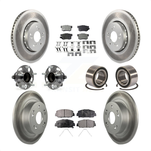 [Avant + Arrière] Kit de Roulement de roue pour 2016 Acura ILX KBB-107883 par Transit Auto