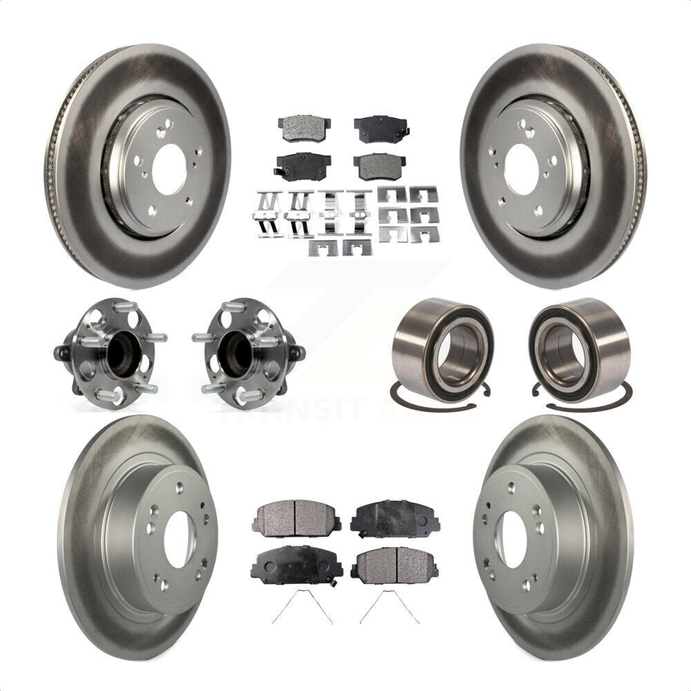 [Avant + Arrière] Kit de Roulement de roue pour 2017-2018 Acura ILX KBB-107884 par Transit Auto
