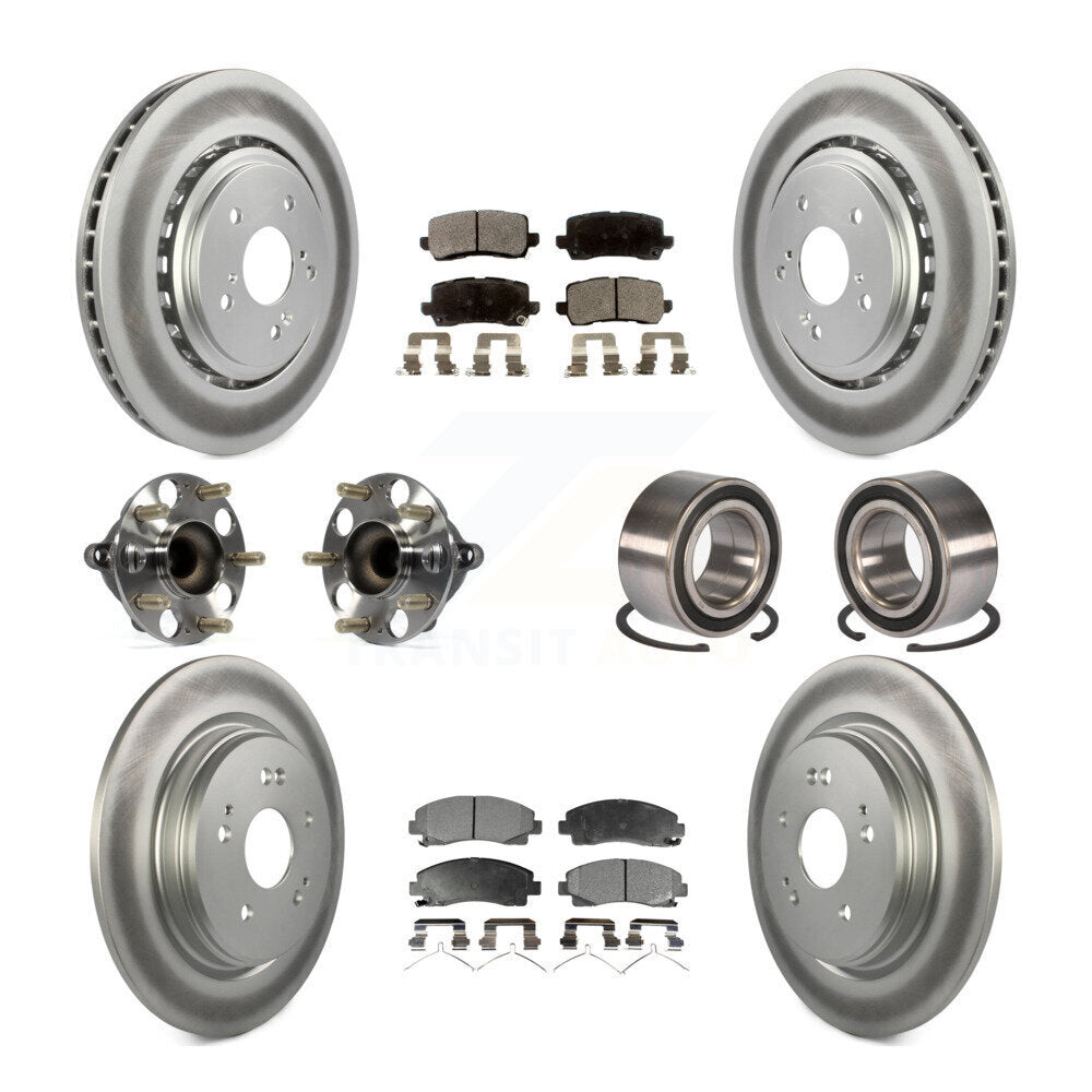 [Avant + Arrière] Kit de Roulement de roue pour 2015-2019 Acura TLX FWD KBB-107888