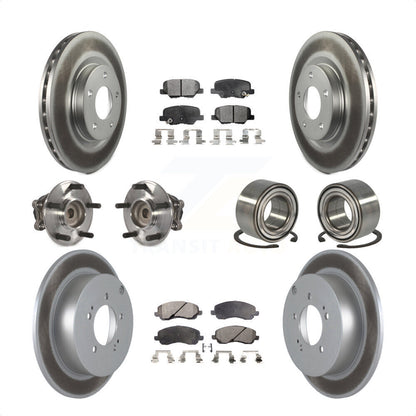 [Avant + Arrière] Kit de Roulement de roue pour 2013 Mitsubishi Outlander FWD avec 3.0L KBB-107892 par Transit Auto