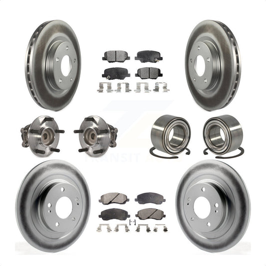 [Avant + Arrière] Kit de Roulement de roue pour Mitsubishi Outlander Sport RVR KBB-107893 par Transit Auto