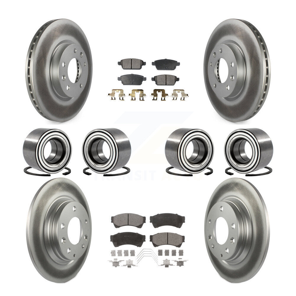 [Avant + Arrière] Kit de Roulement de roue pour Ford Fusion Lincoln MKZ Mercury Milan KBB-107902