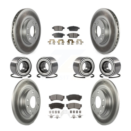 [Avant + Arrière] Kit de Roulement de roue pour Ford Fusion Lincoln MKZ Mercury Milan KBB-107902