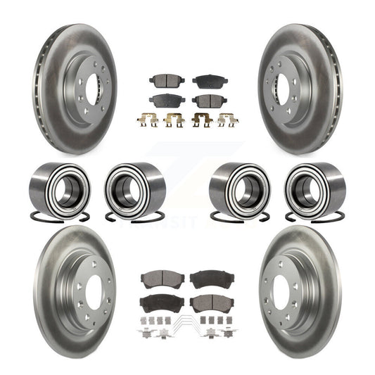 [Avant + Arrière] Kit de Roulement de roue pour Ford Fusion Lincoln MKZ Mercury Milan KBB-107902