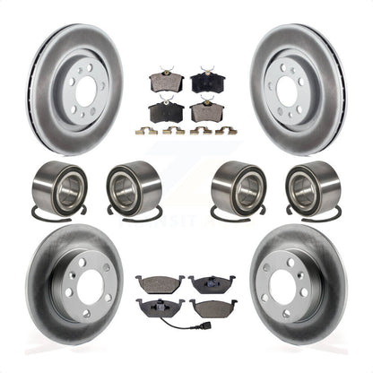 [Avant + Arrière] Kit de Roulement de roue pour 2004 Volkswagen Golf 2.0L 1.9L KBB-107905 par Transit Auto