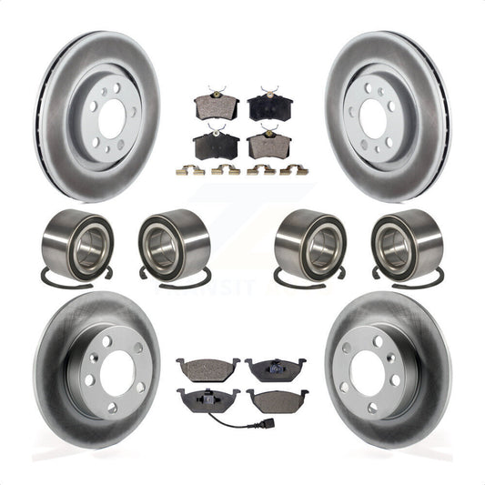[Avant + Arrière] Kit de Roulement de roue pour 2004 Volkswagen Golf 2.0L 1.9L KBB-107905 par Transit Auto