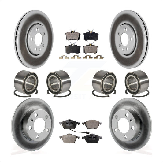 [Avant + Arrière] Kit de Roulement de roue pour 2004 Volkswagen Golf 2.8L 1.8L KBB-107906 par Transit Auto