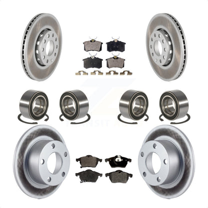[Avant + Arrière] Kit de Roulement de roue pour 1999 Volkswagen Passat FWD avec 2.8L From Chassis VIN #3BX124708 KBB-107908 par Transit Auto