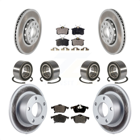 [Avant + Arrière] Kit de Roulement de roue pour 1999 Volkswagen Passat FWD avec 2.8L From Chassis VIN #3BX124708 KBB-107908 par Transit Auto
