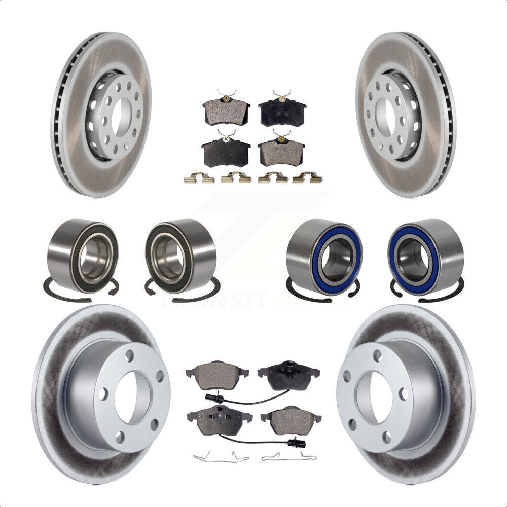 [Avant + Arrière] Kit de Roulement de roue pour 2000 Volkswagen Passat 1.8L avec Turbocharged KBB-107914 par Transit Auto