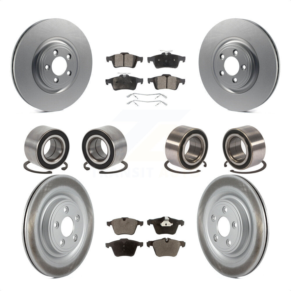 [Avant + Arrière] Kit de Roulement de roue pour 2015 Jaguar XF XK KBB-107925 par Transit Auto