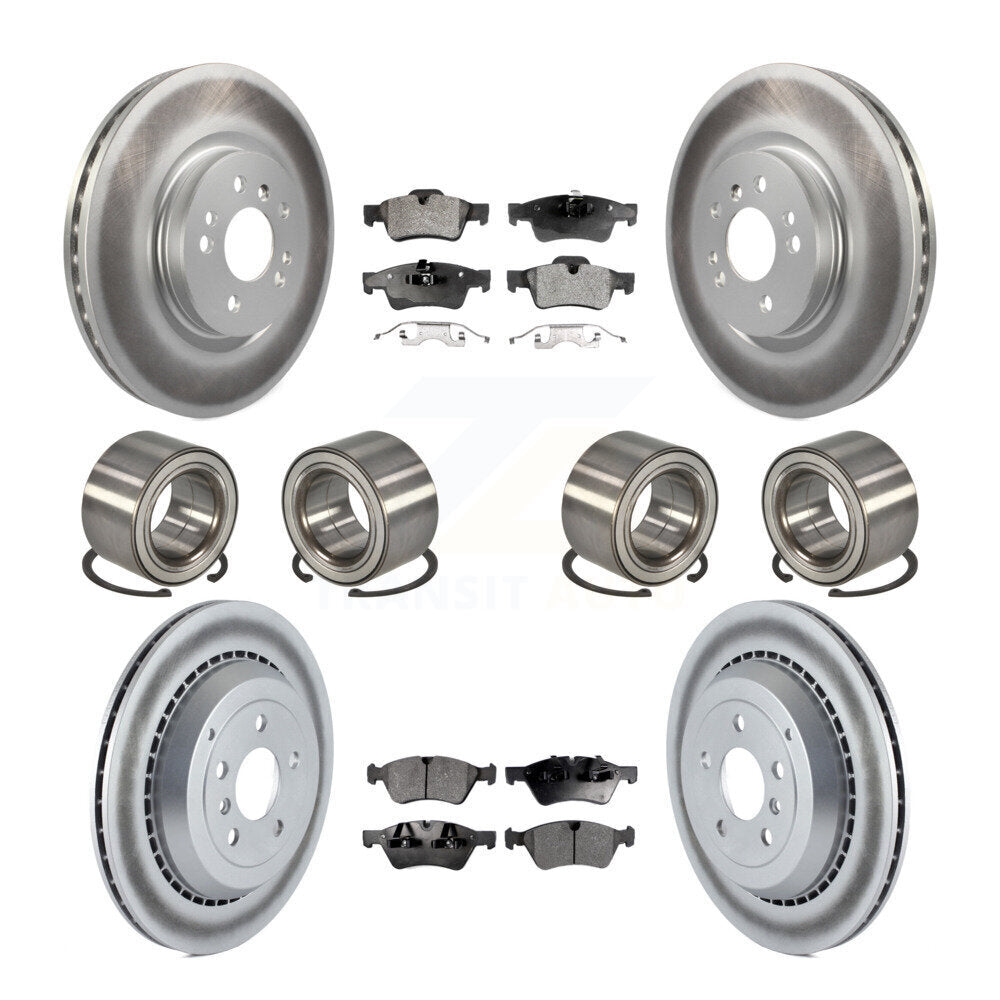 [Avant + Arrière] Kit de Roulement de roue pour Mercedes-Benz R350 ML500 avec Vented Rotor KBB-107941