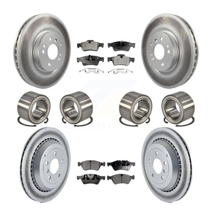 [Avant + Arrière] Kit de Roulement de roue pour Mercedes-Benz R350 ML500 avec Vented Rotor KBB-107941