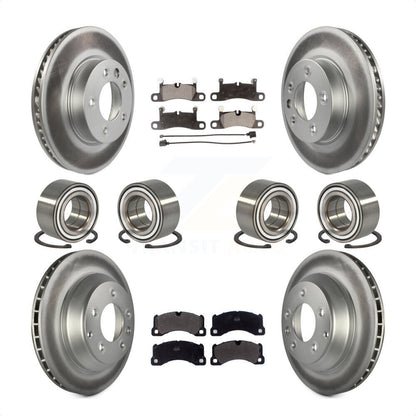[Avant + Arrière] Kit de Roulement de roue pour 2016-2017 Volkswagen Touareg KBB-107959 par Transit Auto