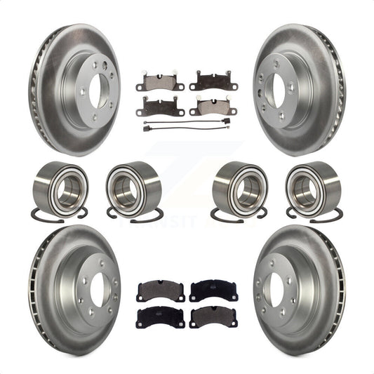 [Avant + Arrière] Kit de Roulement de roue pour 2016-2017 Volkswagen Touareg KBB-107959 par Transit Auto