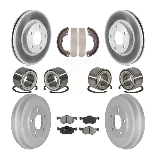 [Avant + Arrière] Kit de Roulement de roue pour Ford Escape Mazda Tribute Mercury Mariner KBB-107961