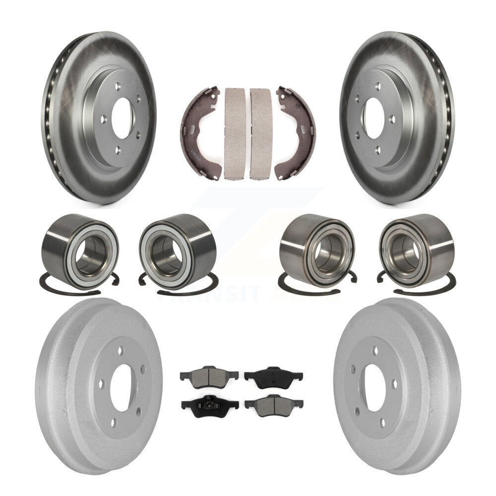 [Avant + Arrière] Kit de Roulement de roue pour Ford Escape Mercury Mariner Mazda Tribute KBB-107962