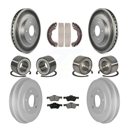 [Avant + Arrière] Kit de Roulement de roue pour Ford Escape Mercury Mariner Mazda Tribute KBB-107962