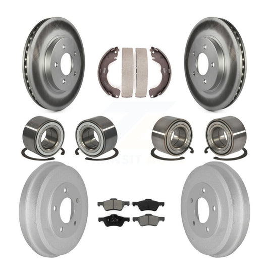 [Avant + Arrière] Kit de Roulement de roue pour Ford Escape Mercury Mariner Mazda Tribute KBB-107962