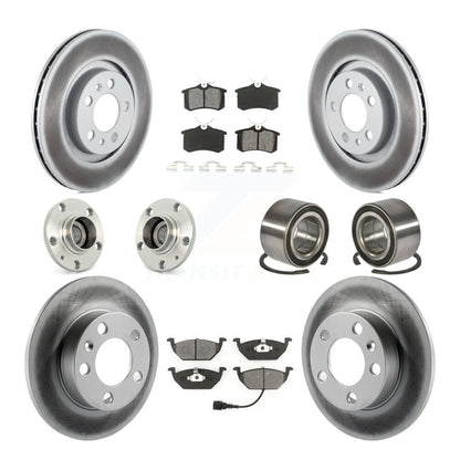 [Avant + Arrière] Kit de Roulement de roue pour 2007-2010 Volkswagen Beetle avec 280mm Diameter Rotor KBB-107963