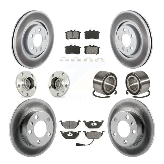 [Avant + Arrière] Kit de Roulement de roue pour 2007-2010 Volkswagen Beetle avec 280mm Diameter Rotor KBB-107963