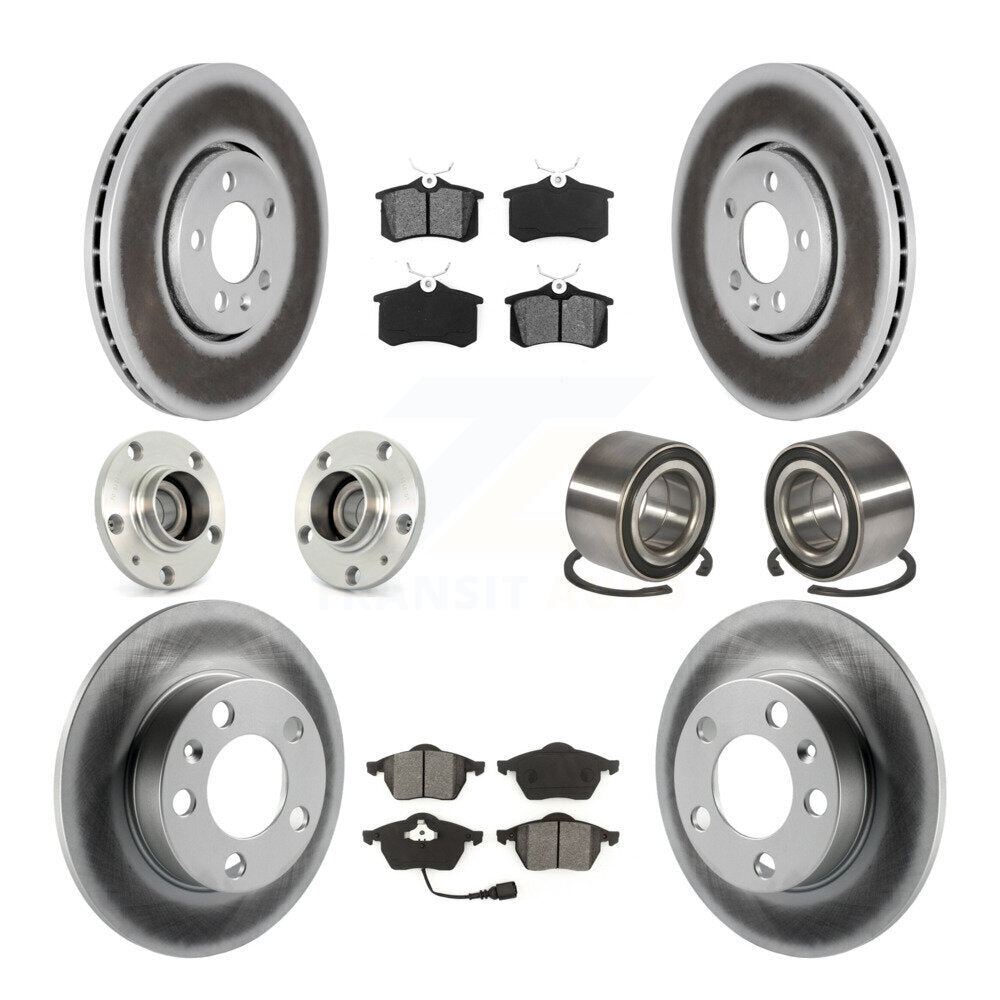 [Avant + Arrière] Kit de Roulement de roue pour Volkswagen Beetle Golf Jetta KBB-107966