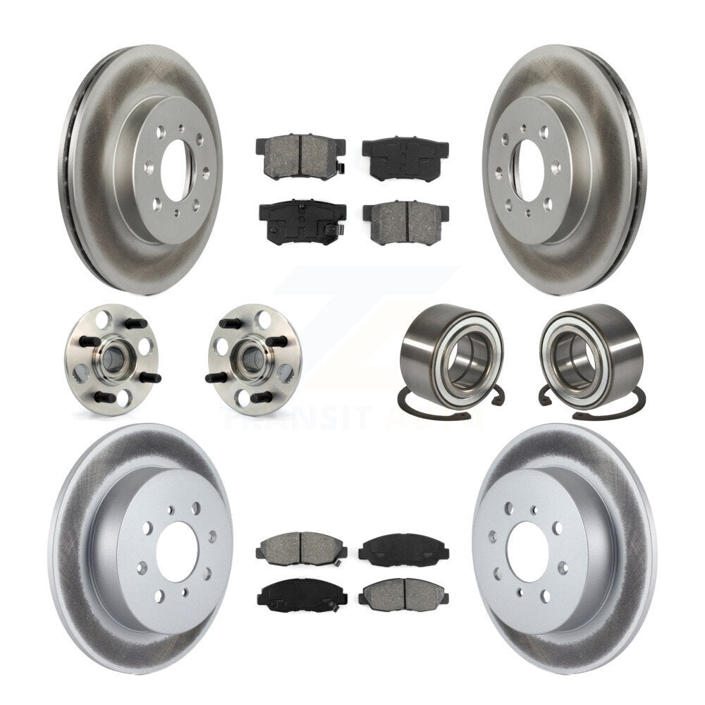 [Avant + Arrière] Kit de Roulement de roue pour 2001-2005 Acura EL KBB-107969