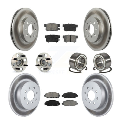 [Avant + Arrière] Kit de Roulement de roue pour 2001-2005 Acura EL KBB-107969