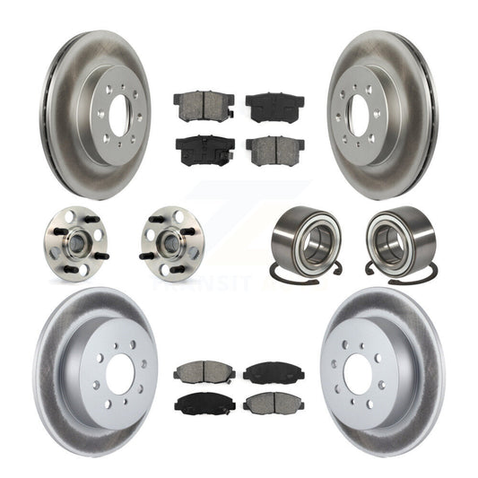 [Avant + Arrière] Kit de Roulement de roue pour 2001-2005 Acura EL KBB-107969