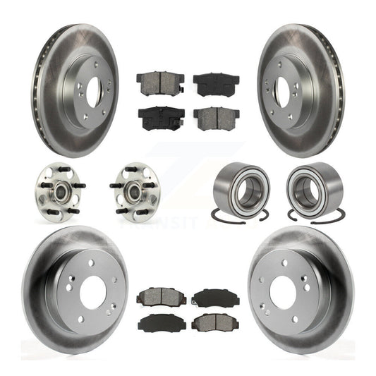 [Avant + Arrière] Kit de Roulement de roue pour 1998-2002 Honda Accord 3.0L avec rear brakes KBB-107974