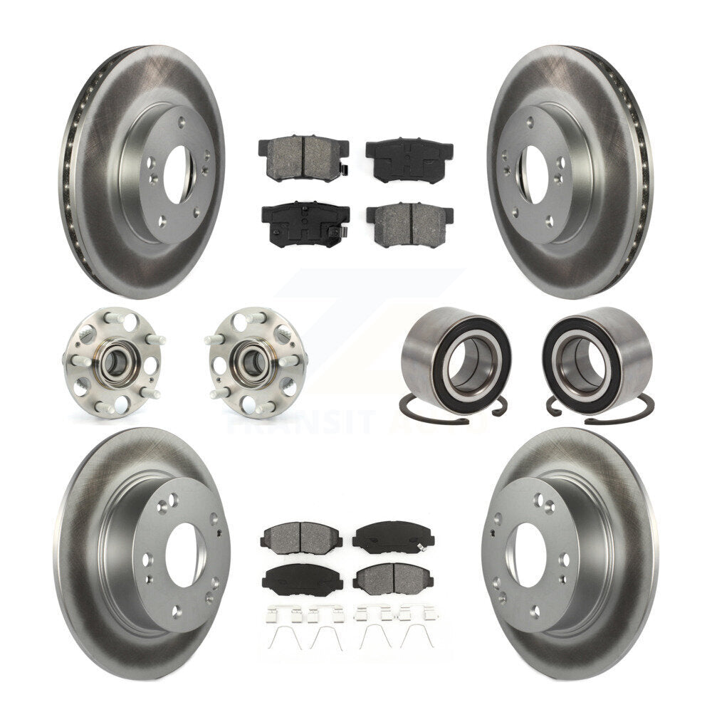 [Avant + Arrière] Kit de Roulement de roue pour Honda Accord Excluding Vehicles Built Canadian Market KBB-107984