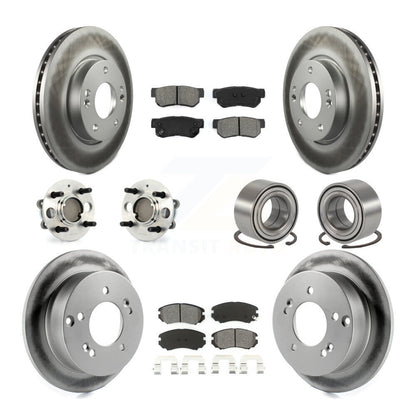 [Avant + Arrière] Kit de Roulement de roue pour 2005 Hyundai Sonata 4-Wheel ABS From 03 01 05 KBB-107990