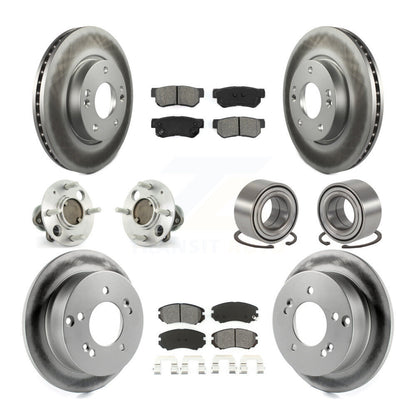 [Avant + Arrière] Kit de Roulement de roue pour 2005 Hyundai Sonata Non-ABS From 03 01 05 KBB-107995
