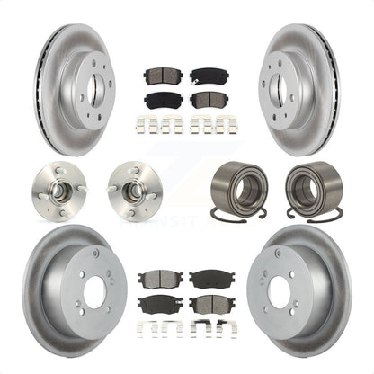 [Avant + Arrière] Kit de Roulement de roue pour 2006 Hyundai Accent Hatchback avec Non-ABS KBB-108000 par Transit Auto