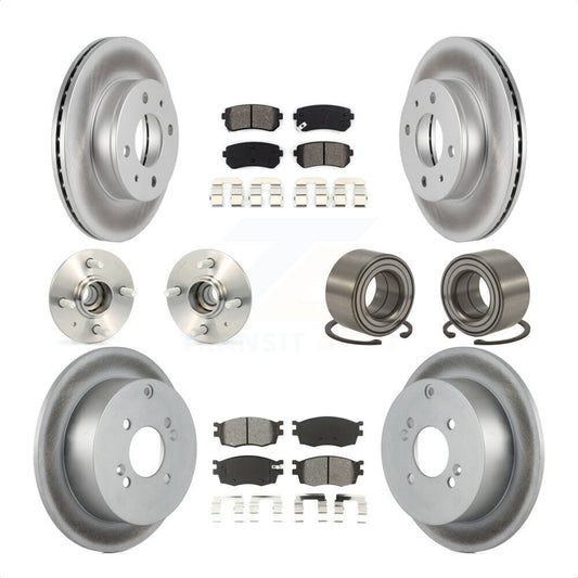 [Avant + Arrière] Kit de Roulement de roue pour 2006 Hyundai Accent Hatchback avec Non-ABS KBB-108000 par Transit Auto