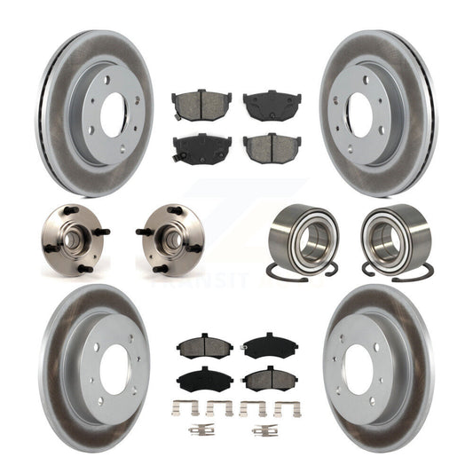 [Avant + Arrière] Kit de Roulement de roue pour Hyundai Elantra rear brakes avec Non-ABS KBB-108002