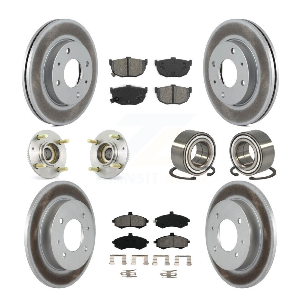 [Avant + Arrière] Kit de Roulement de roue pour Hyundai Elantra rear brakes avec 4-Wheel ABS KBB-108005