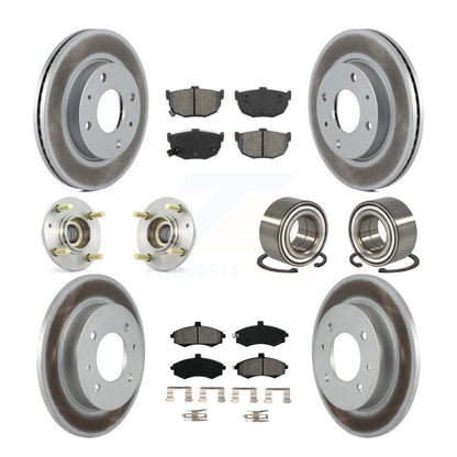 [Avant + Arrière] Kit de Roulement de roue pour Hyundai Elantra rear brakes avec 4-Wheel ABS KBB-108005