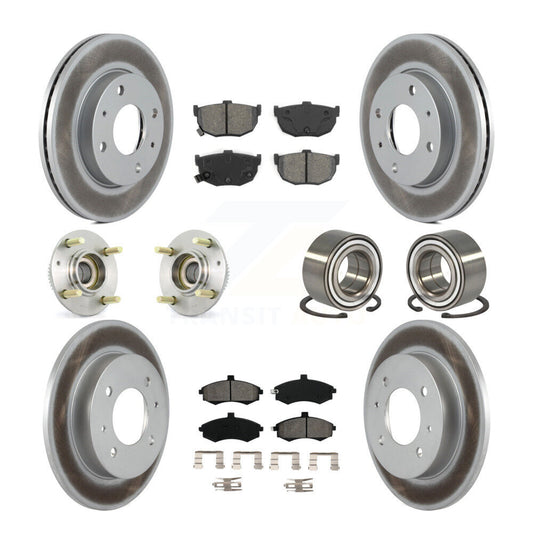 [Avant + Arrière] Kit de Roulement de roue pour Hyundai Elantra rear brakes avec 4-Wheel ABS KBB-108005