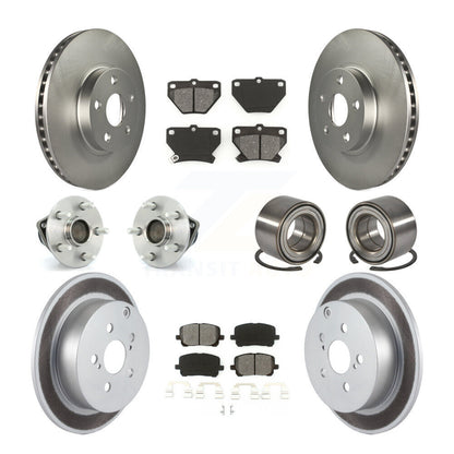 [Avant + Arrière] Kit de Roulement de roue pour Toyota Corolla Matrix Pontiac Vibe KBB-108010