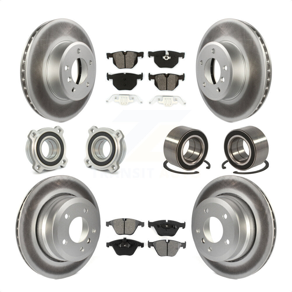 [Avant + Arrière] Kit de Roulement de roue pour BMW 535xi 535i xDrive 525xi KBB-108013 par Transit Auto