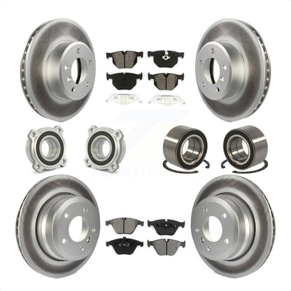 [Avant + Arrière] Kit de Roulement de roue pour BMW 535xi 535i xDrive 525xi KBB-108013 par Transit Auto