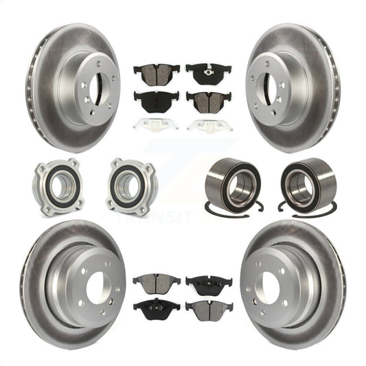 [Avant + Arrière] Kit de Roulement de roue pour BMW 535xi 535i xDrive 525xi KBB-108013 par Transit Auto
