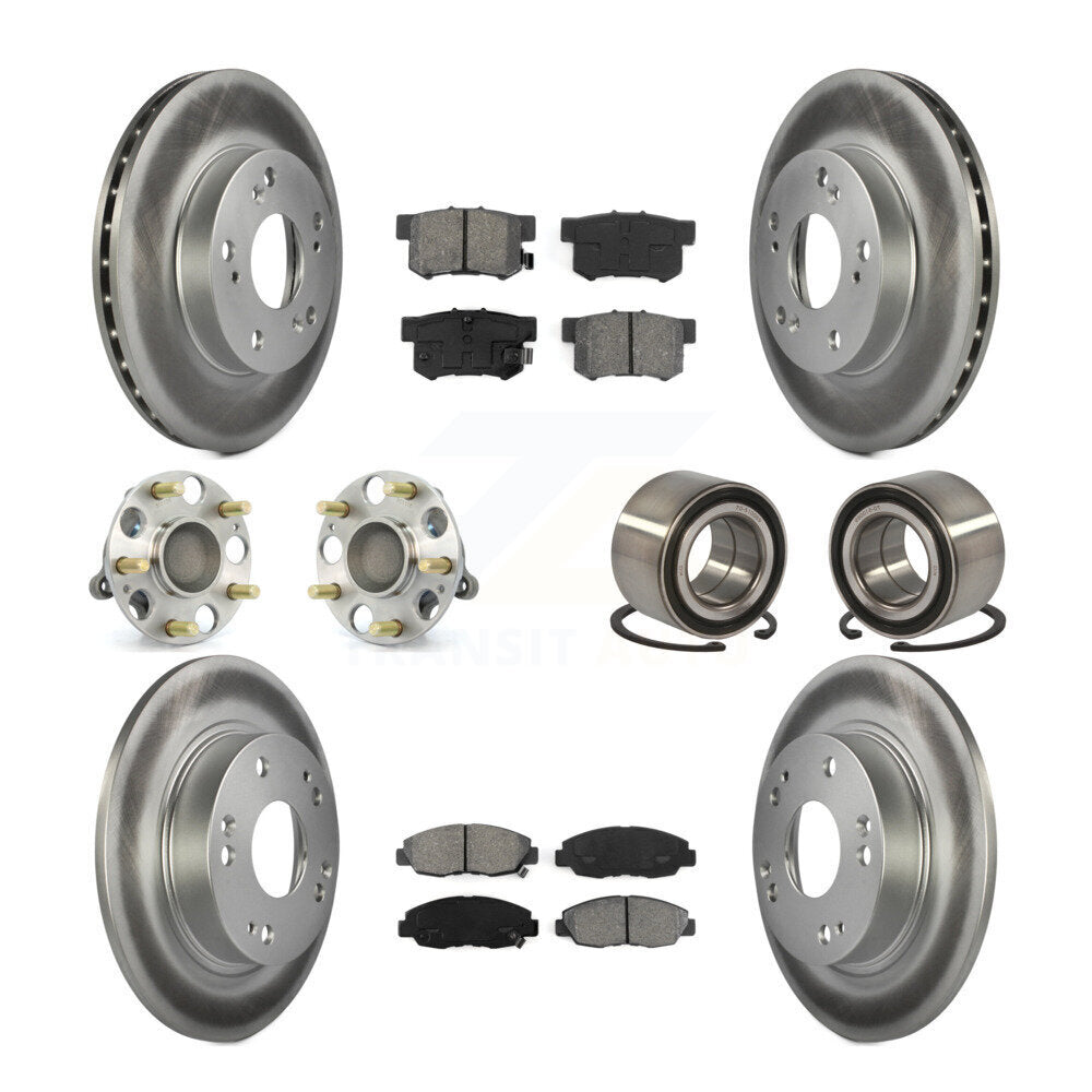 [Avant + Arrière] Kit de Roulement de roue pour Honda Civic KBB-108017