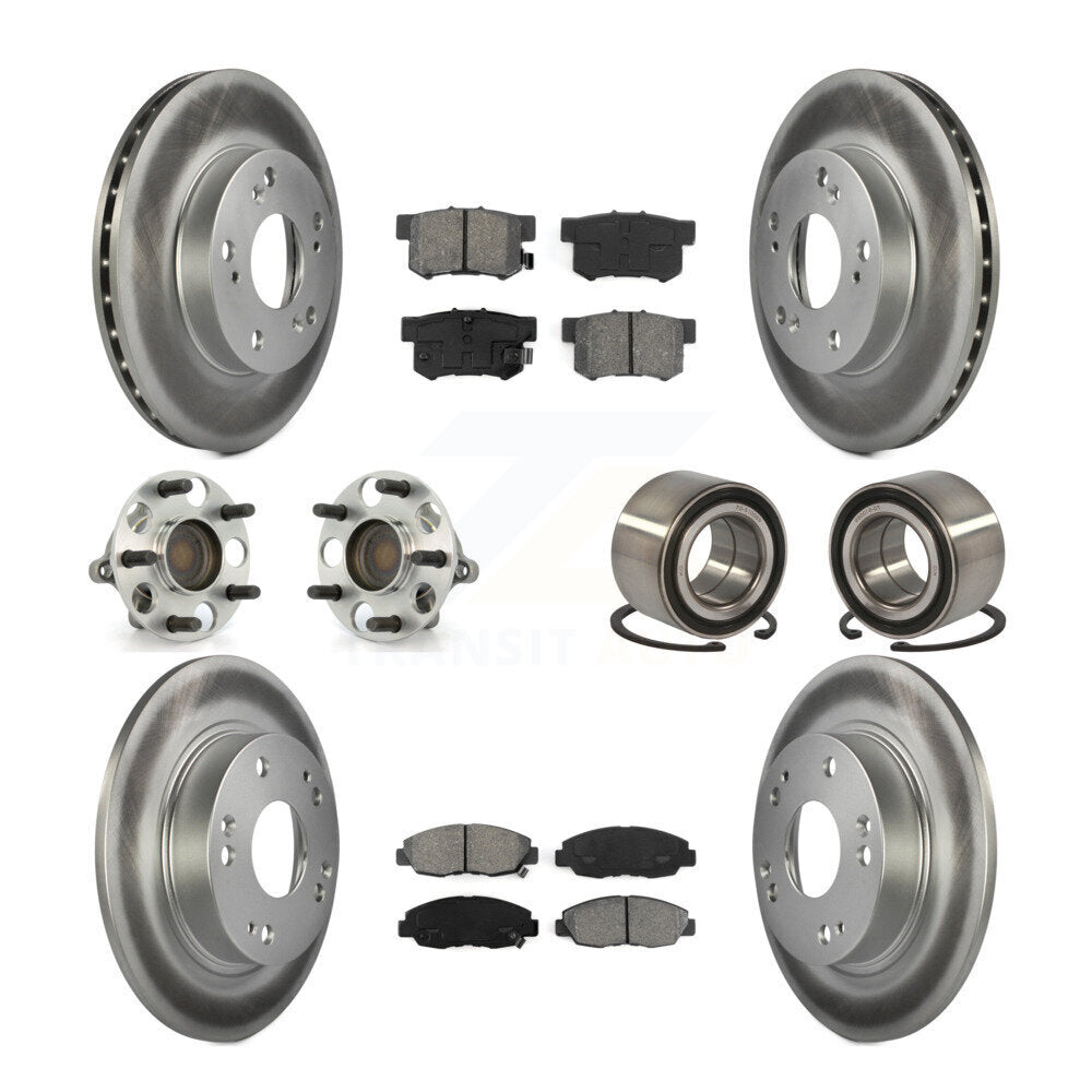 [Avant + Arrière] Kit de Roulement de roue pour Honda Civic KBB-108019