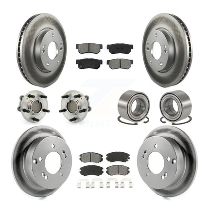 [Avant + Arrière] Kit de Roulement de roue pour Hyundai Sonata Kia Optima Magentis KBB-108024