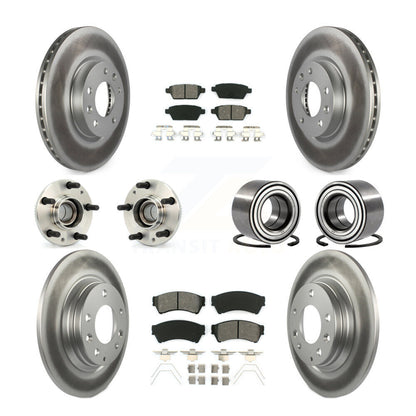 [Avant + Arrière] Kit de Roulement de roue pour Ford Fusion Lincoln MKZ Mercury Milan Mazda 6 Zephyr KBB-108030