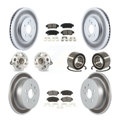 [Avant + Arrière] Kit de Roulement de roue pour 2004-2010 Toyota Sienna FWD KBB-108034