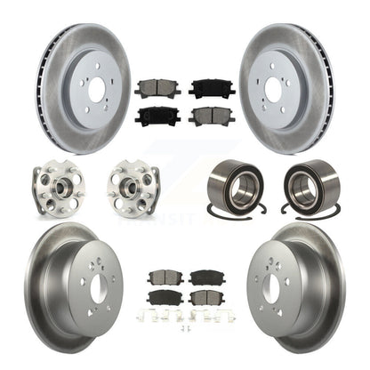 [Avant + Arrière] Kit de Roulement de roue pour Lexus Toyota Highlander RX350 RX330 RX400h KBB-108037